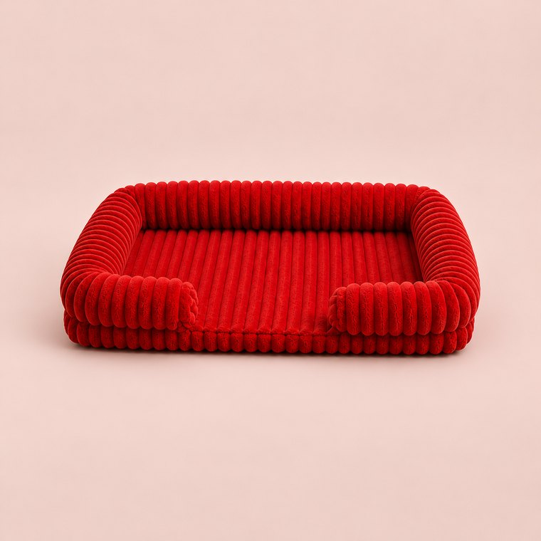 Waterproof Corduroy Sofa Dog Bed