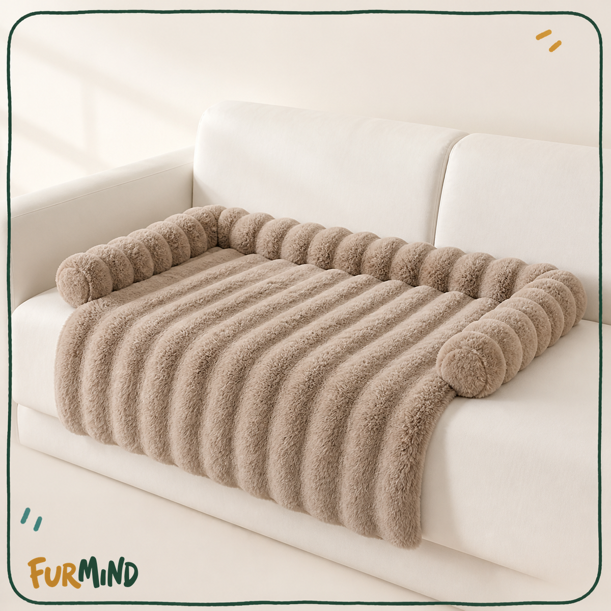 Plush Sofa Dog Bed