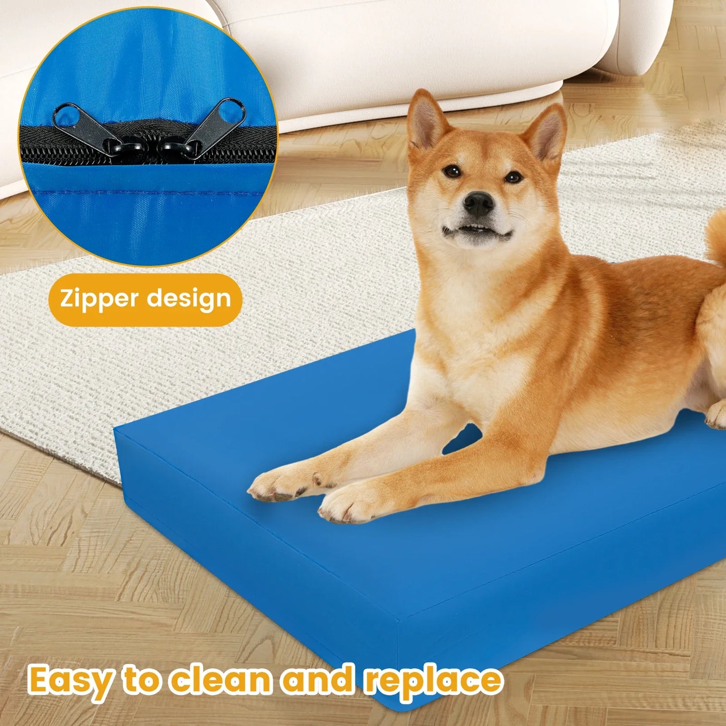 A washable cover for a dog bed, waterproof — supplier photograph 5 of 8