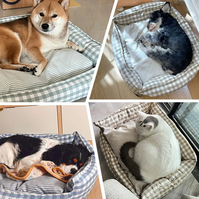 An enclosed dog bed with a hood — supplier photograph 6 of 12