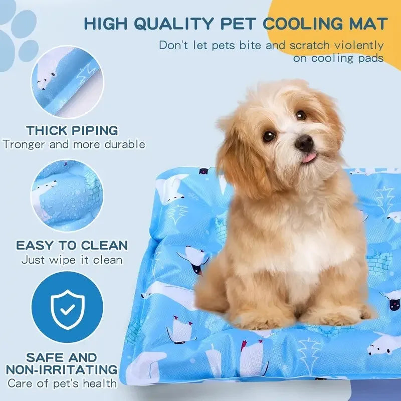 A flat cooling mat for a dog — supplier photograph 4 of 15
