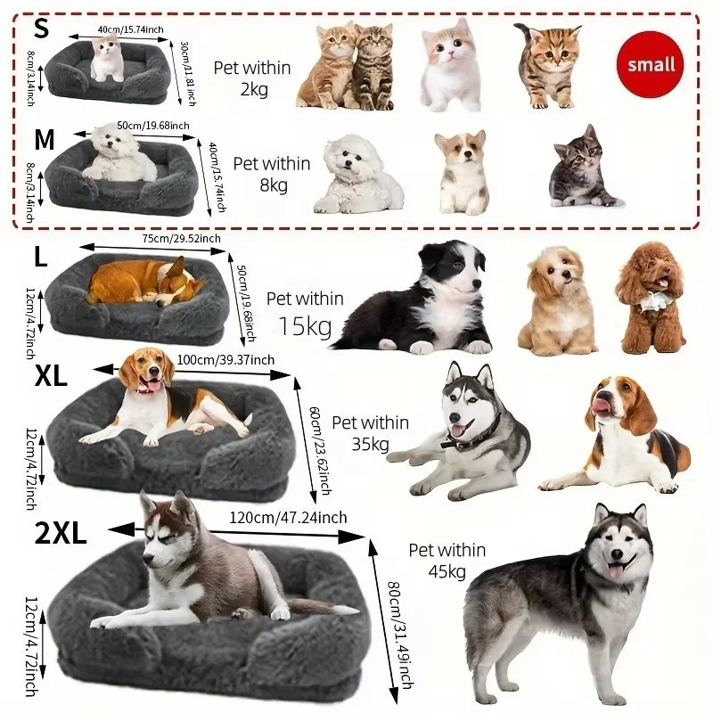 A waterproof corduroy sofa dog bed — supplier photograph 7 of 19