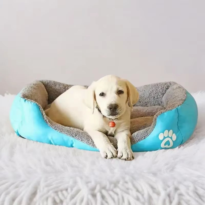 A fleece sofa dog bed — supplier photograph 4 of 23