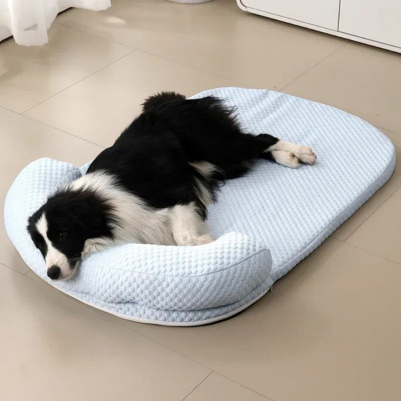 A cooling ice silk sofa dog bed — supplier photograph 2 of 10