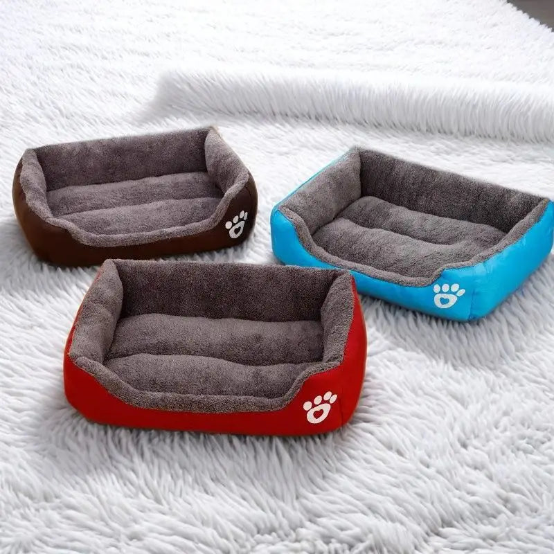 An oxford bolster dog bed — supplier photograph 2 of 12