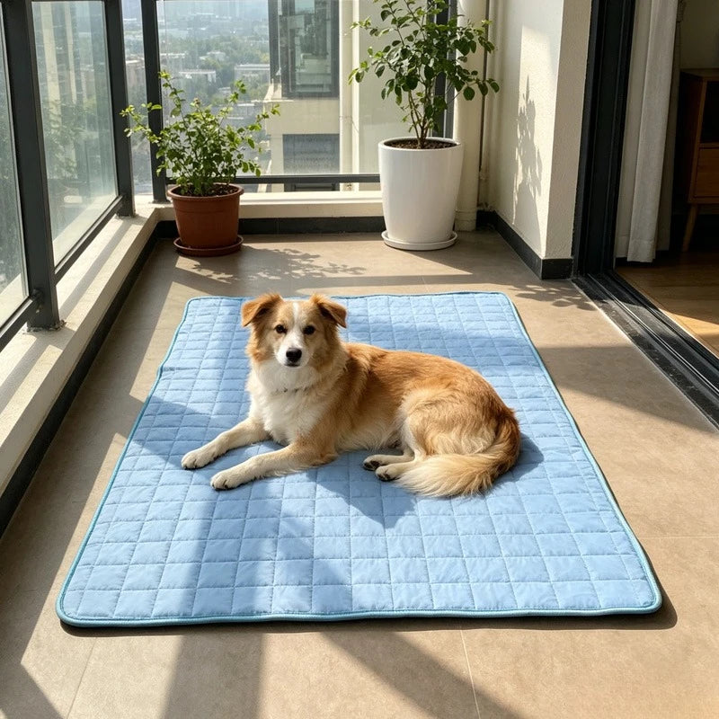 A flat cooling mat for a dog — supplier photograph 5 of 11