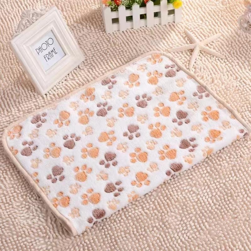 A tan fleece mat for dogs — supplier photograph 8 of 10