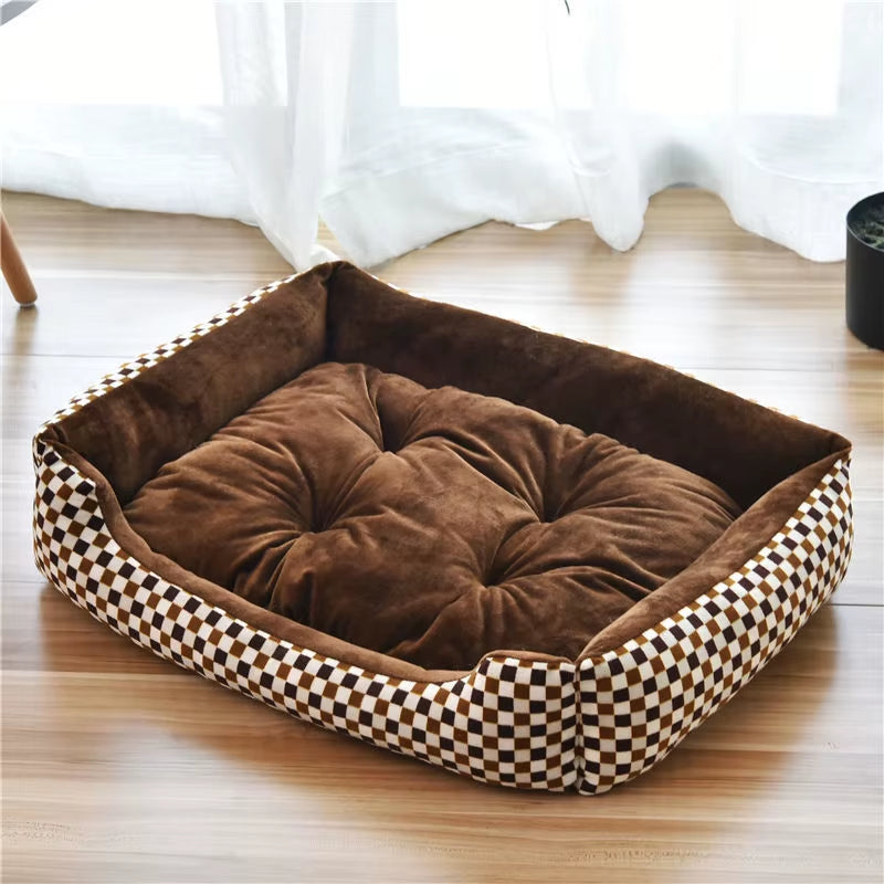 A fleece sofa dog bed — supplier photograph 14 of 23