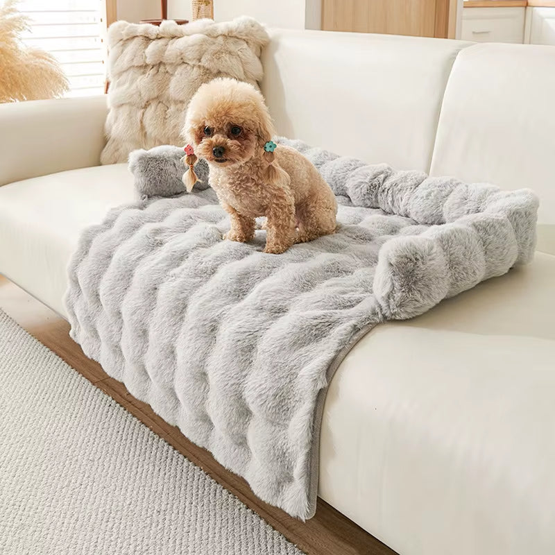 A plush sofa dog bed — supplier photograph 11 of 11