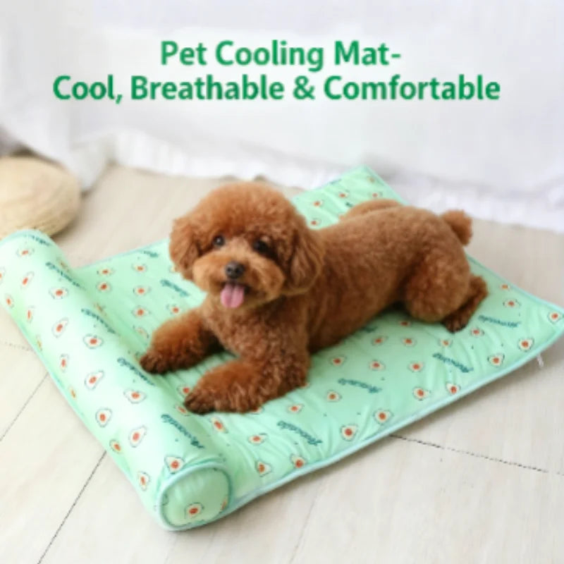 A cooling ice silk mat for dogs — supplier photograph 2 of 7