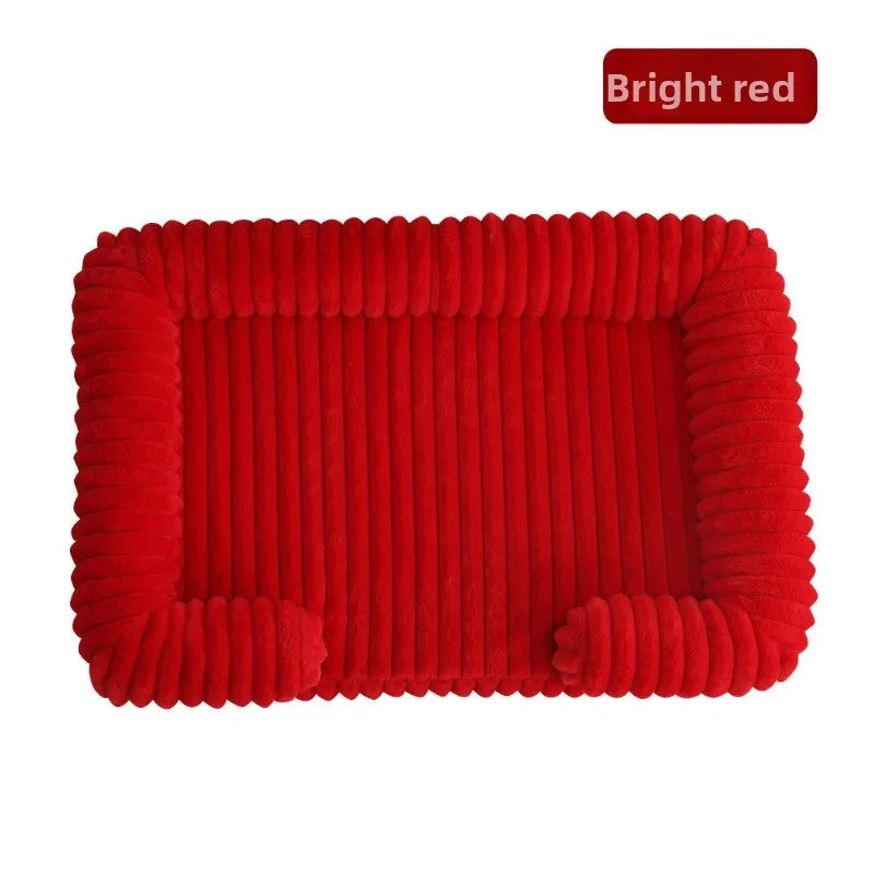 A waterproof corduroy sofa dog bed — supplier photograph 10 of 19