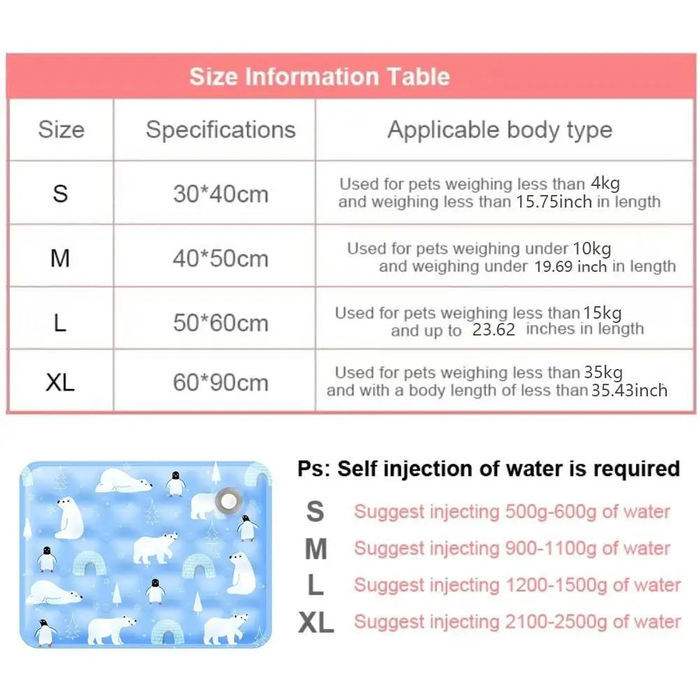 A mint green cooling gel mat for dogs — supplier photograph 7 of 10