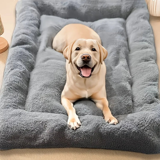A dog bed with sides on three edges — supplier photograph 2 of 7