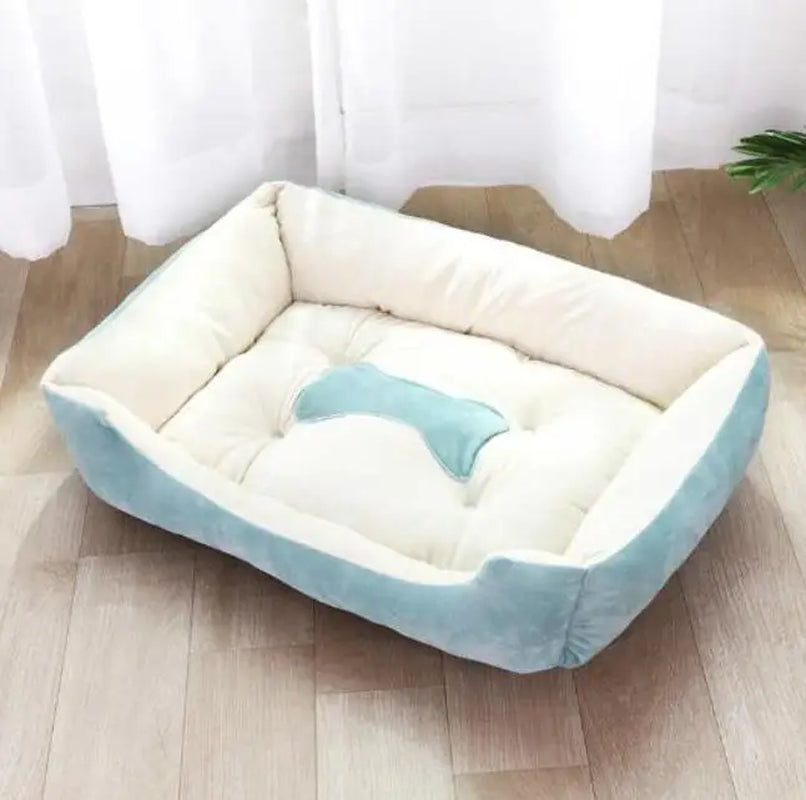 A fleece sofa dog bed — supplier photograph 16 of 23