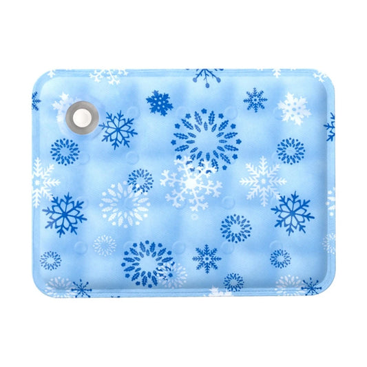 A mint green cooling gel mat for dogs