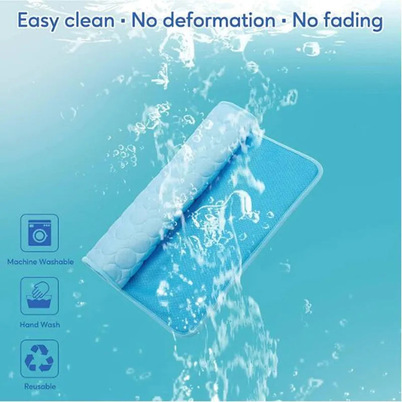 A flat cooling mat for a dog, washable — supplier photograph 4 of 11