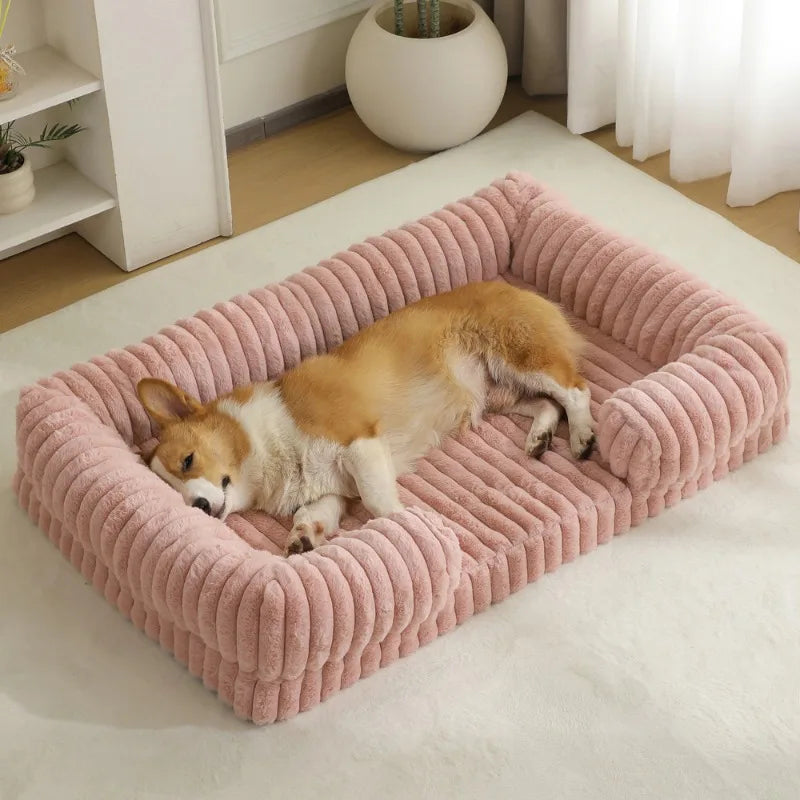 A waterproof corduroy sofa dog bed — supplier photograph 5 of 19