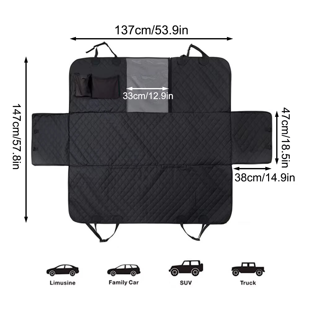 A waterproof mesh car seat cover for dogs — supplier photograph 6 of 6