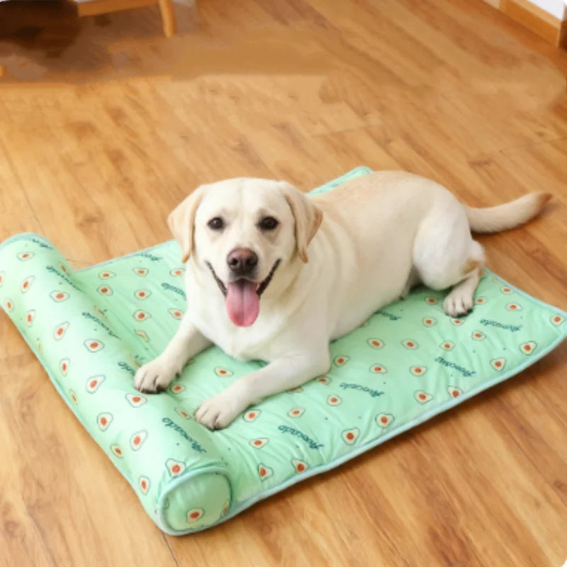 A cooling ice silk mat for dogs — supplier photograph 4 of 7