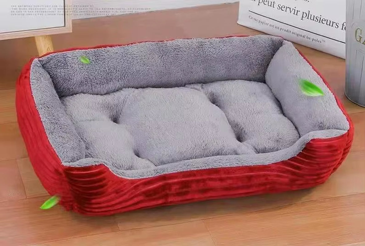 A fleece sofa dog bed — supplier photograph 22 of 23