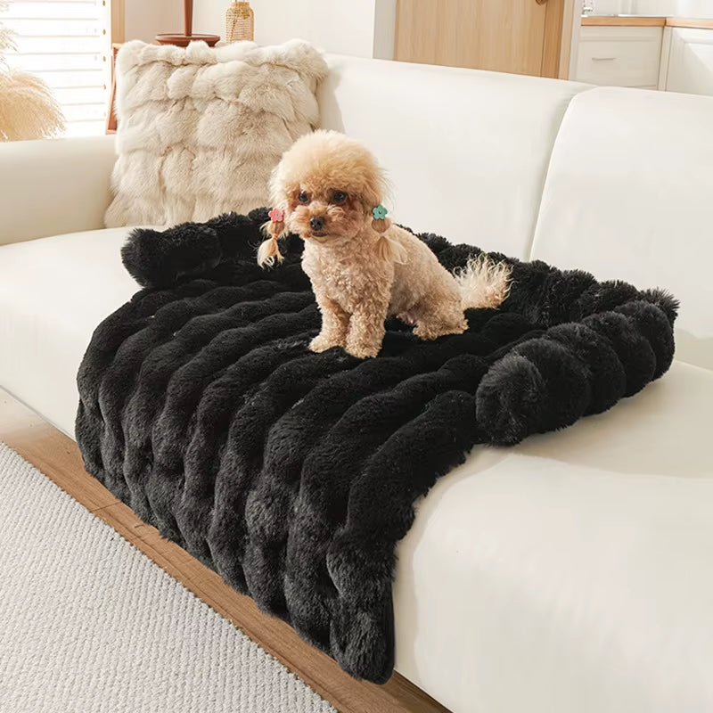 A plush sofa dog bed — supplier photograph 10 of 11