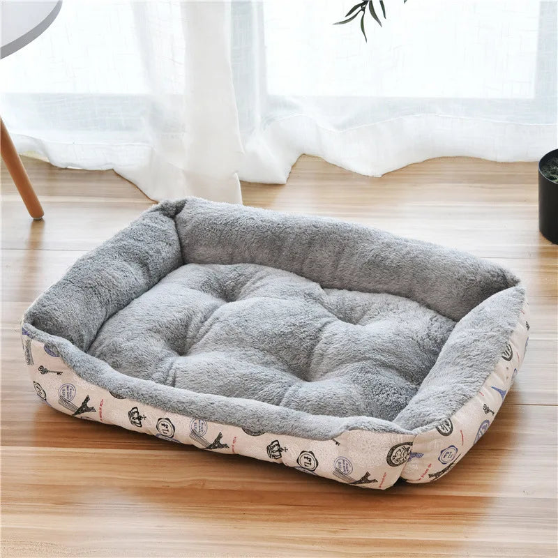 A fleece sofa dog bed — supplier photograph 11 of 23