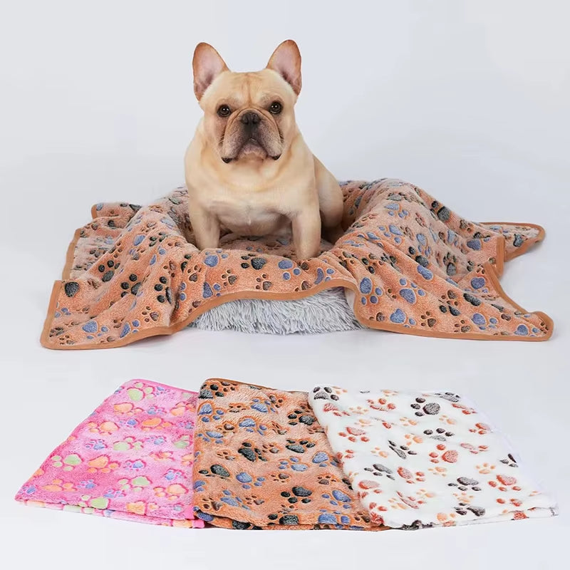 A tan fleece mat for dogs — supplier photograph 7 of 10