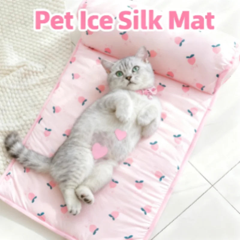 A cooling ice silk mat for dogs — supplier photograph 3 of 7