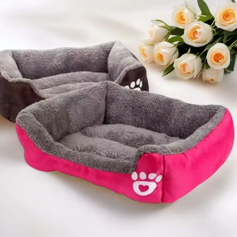 A fleece sofa dog bed — supplier photograph 3 of 23