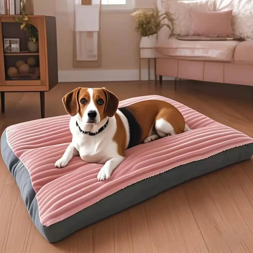 A flat dog bed pad, washable — supplier photograph 10 of 10