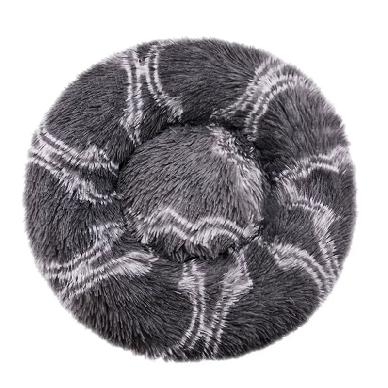 A round dog bed with a raised rim — supplier photograph 21 of 28