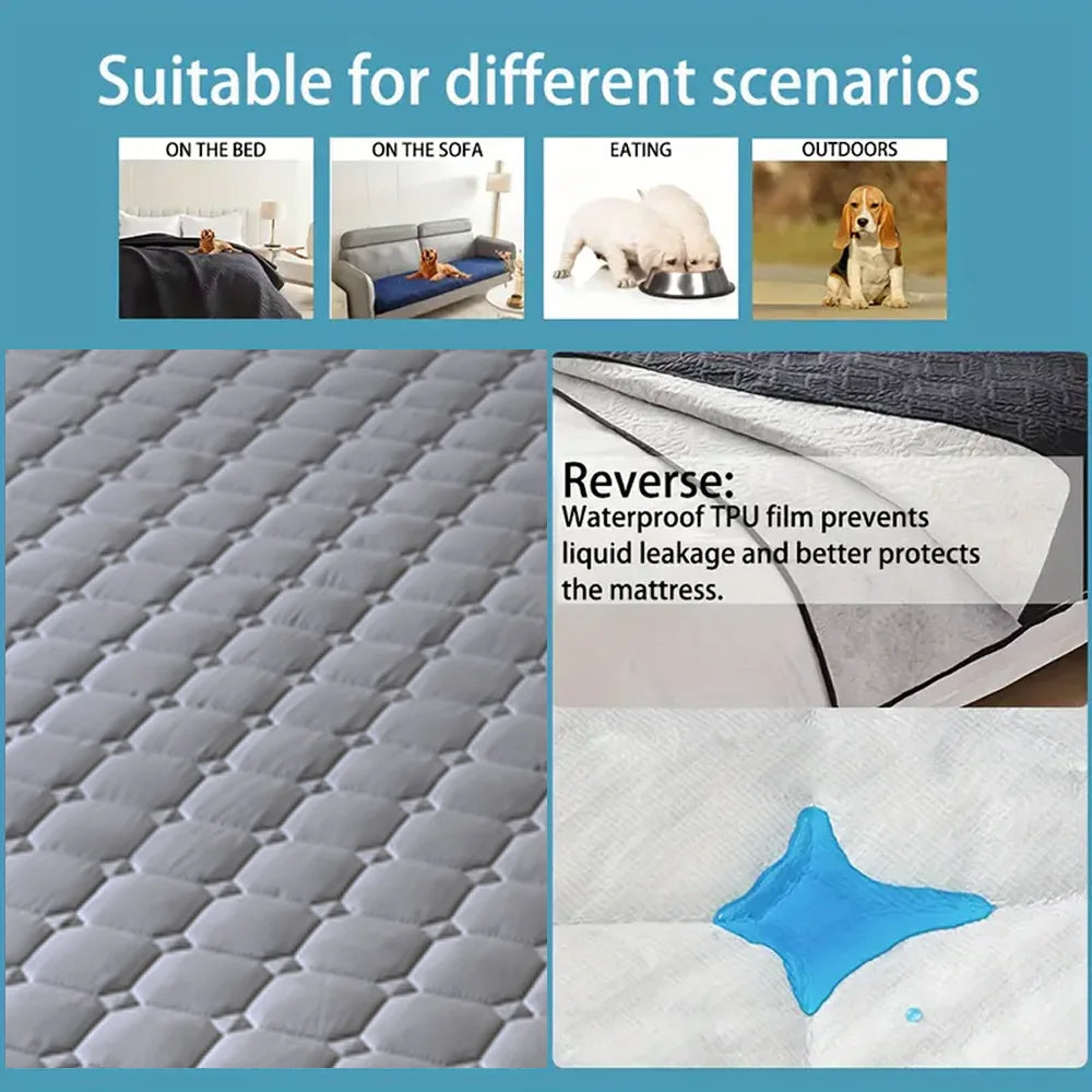 A washable cover for a dog bed, waterproof — supplier photograph 4 of 7