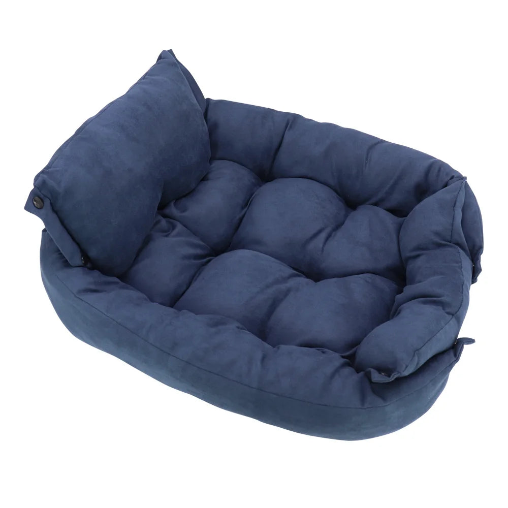 A dog bed with sides on three edges — supplier photograph 8 of 9