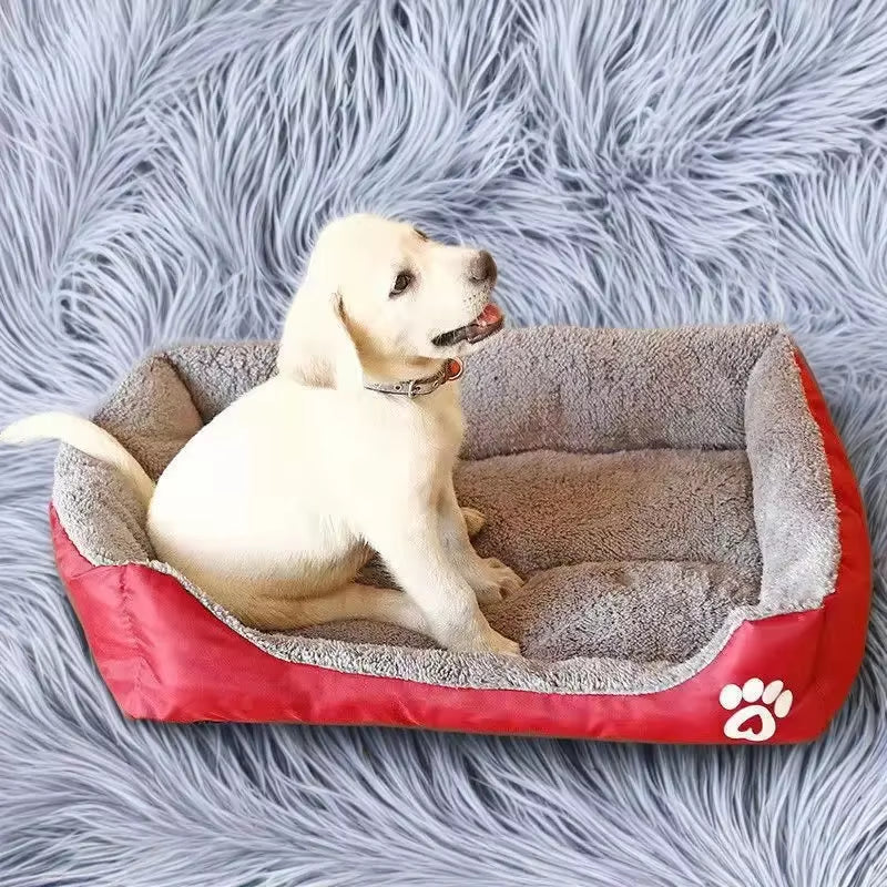 A fleece sofa dog bed — supplier photograph 7 of 23