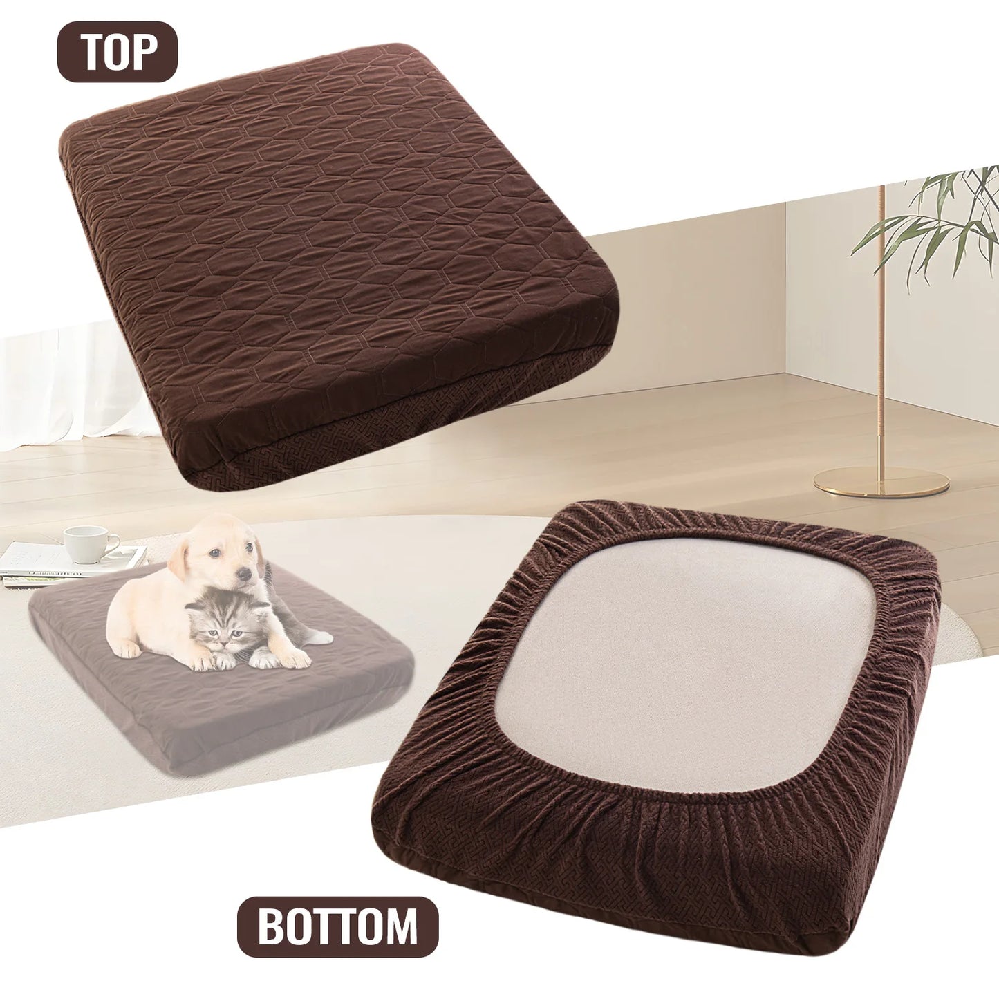 A washable cover for a dog bed, waterproof and washable — supplier photograph 4 of 12