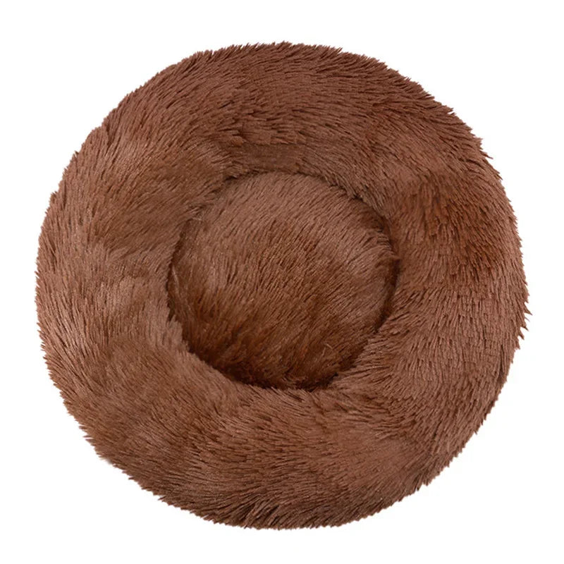 A round dog bed with a raised rim — supplier photograph 24 of 28