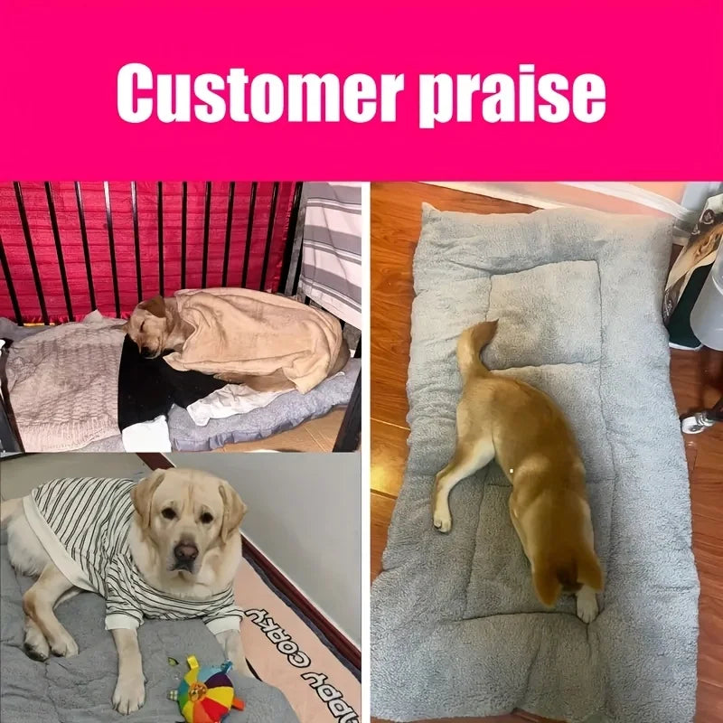 A dog bed with sides on three edges — supplier photograph 6 of 7