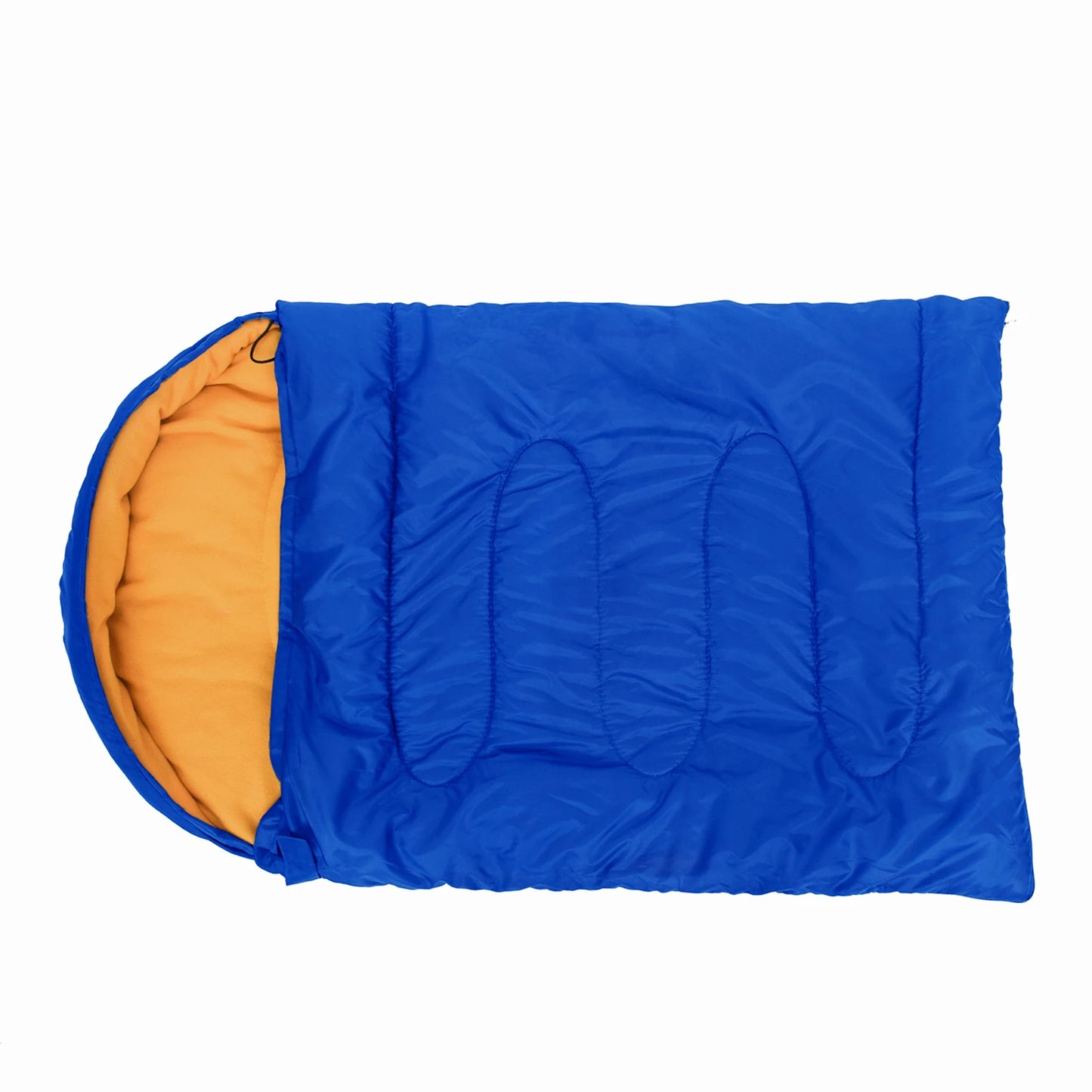 The blue colourway of the waterproof covered dog bed