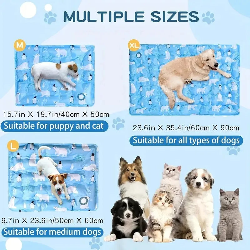A flat cooling mat for a dog — supplier photograph 3 of 15
