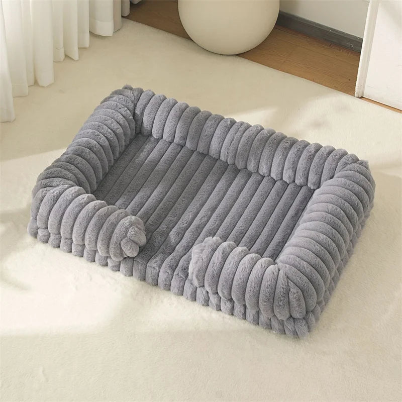 A waterproof corduroy sofa dog bed — supplier photograph 11 of 19