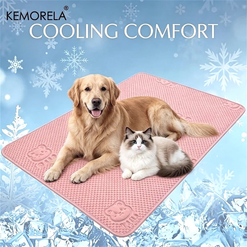 A flat cooling mat for a dog, washable — supplier photograph 8 of 9