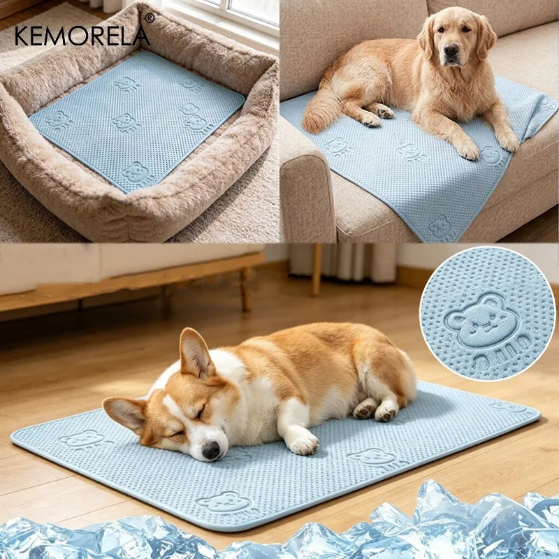 A flat cooling mat for a dog, washable — supplier photograph 6 of 9