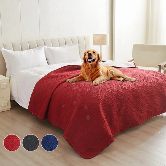 A washable cover for a dog bed, waterproof