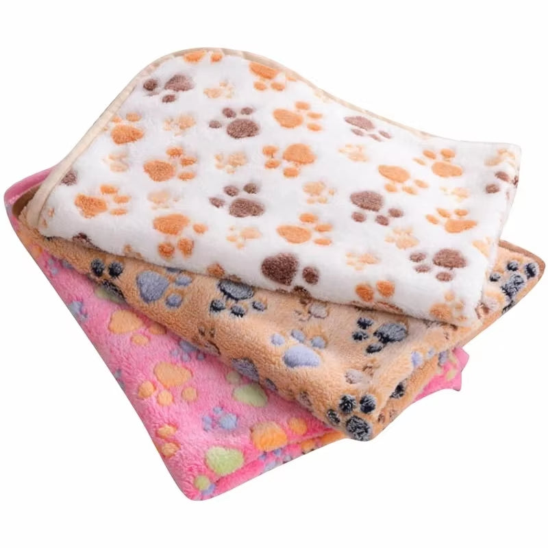 A tan fleece mat for dogs — supplier photograph 4 of 10