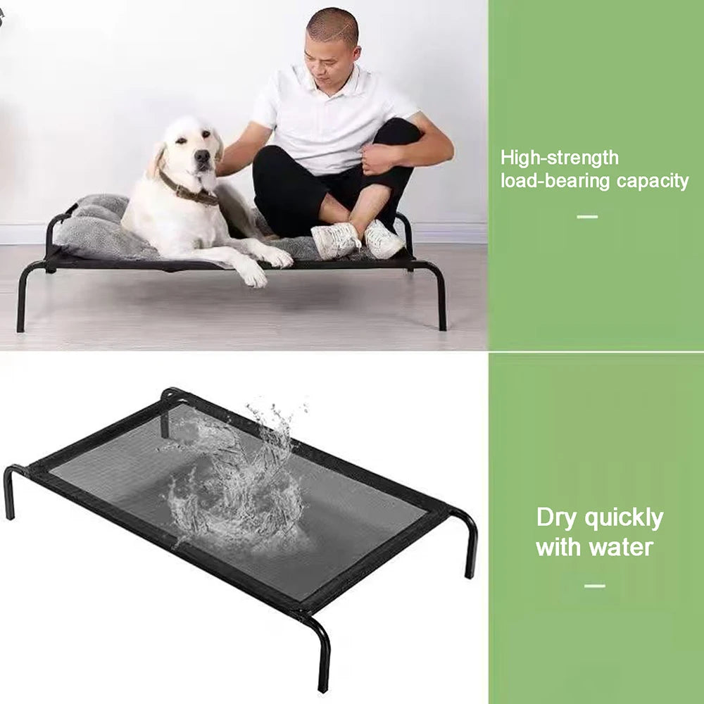 A raised dog bed on legs — supplier photograph 3 of 7
