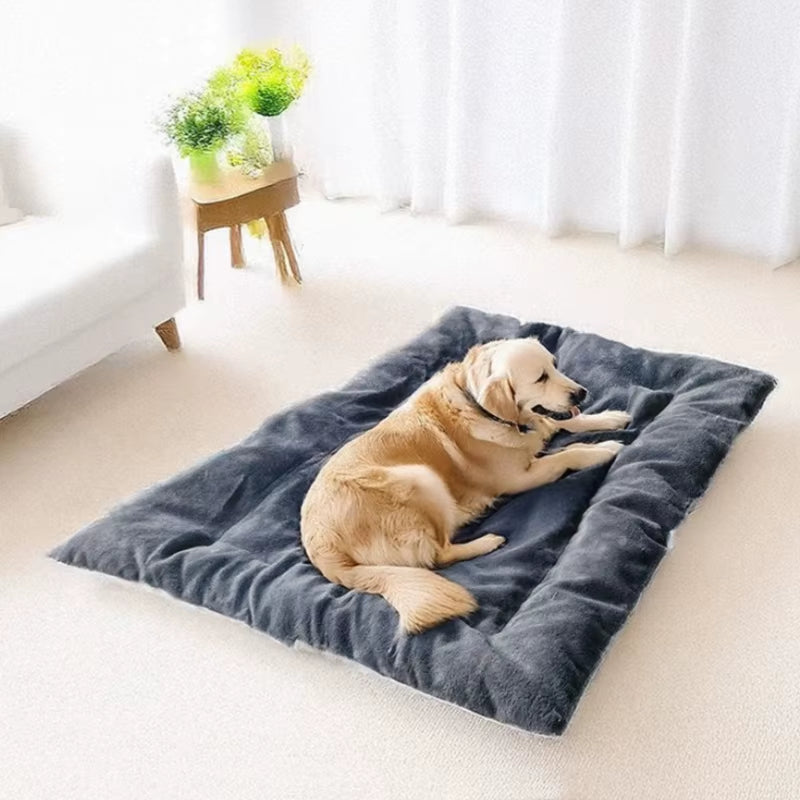 A dog bed with sides on three edges — supplier photograph 4 of 7