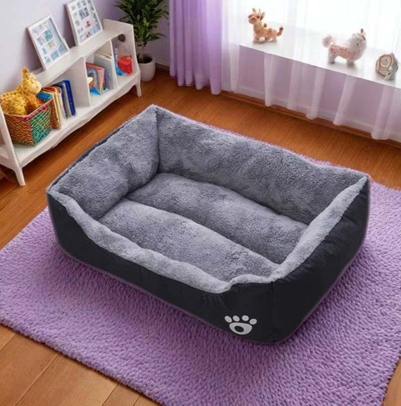 An oxford bolster dog bed — supplier photograph 11 of 12