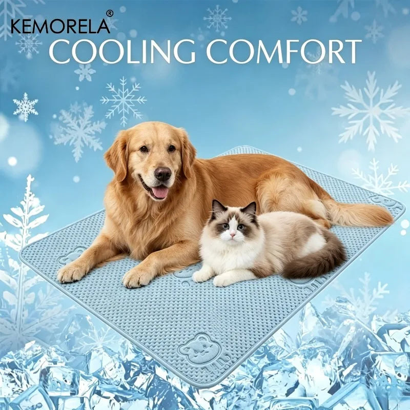 A flat cooling mat for a dog, washable — supplier photograph 2 of 9