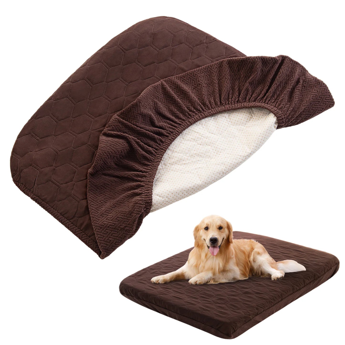 A washable cover for a dog bed, waterproof and washable — supplier photograph 2 of 12