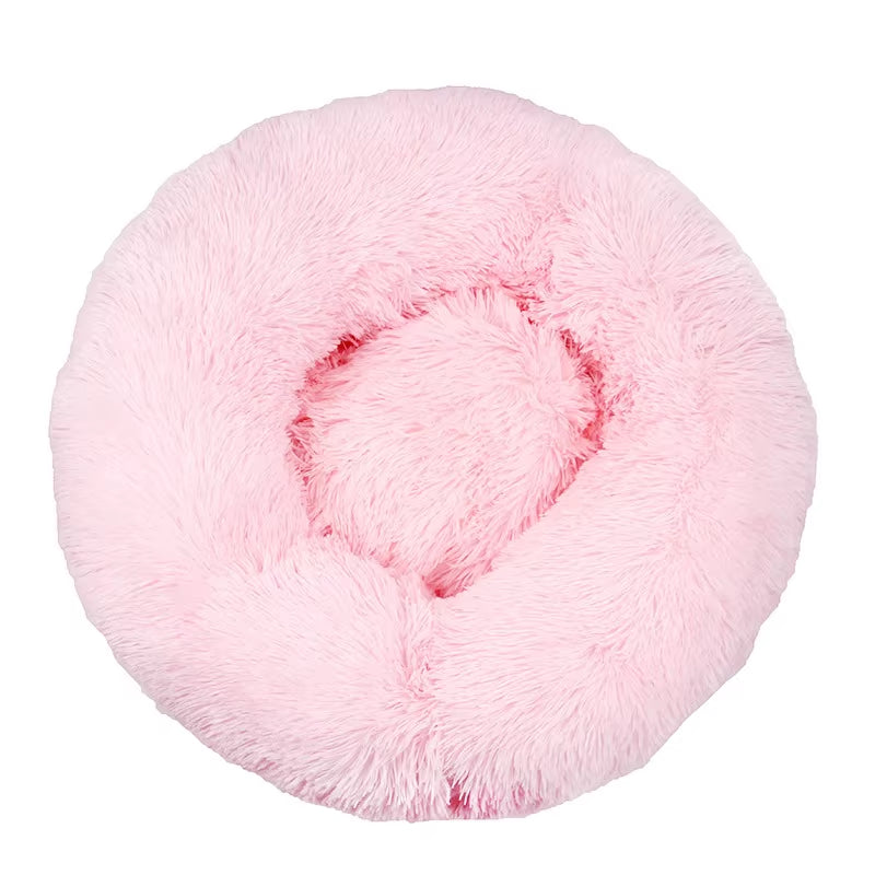 Donut Mand Dog Accessories for Large Dogs Cat'S House Plush Pet Bed for Dog XXL round Mat for Small Medium Animal Calming 100CM